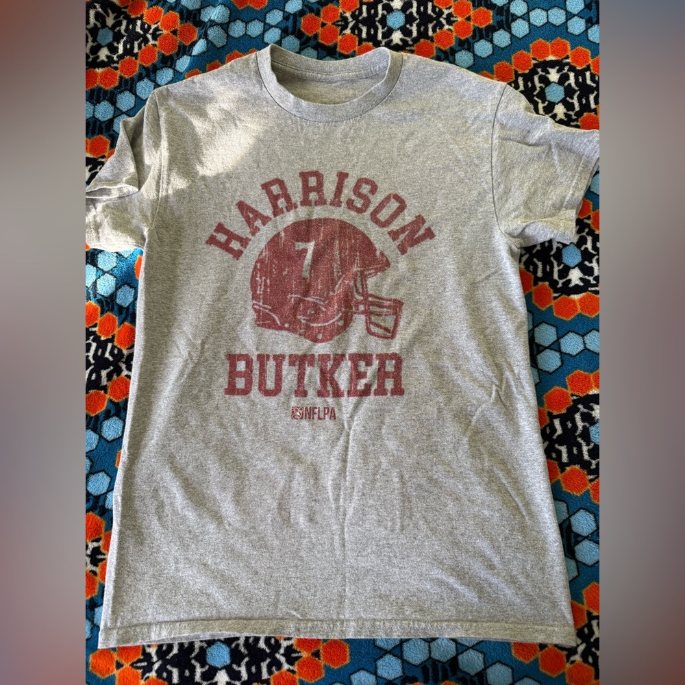 NFL Kanas City Chiefs Harrison Butker short sleeve Cotton Tee
